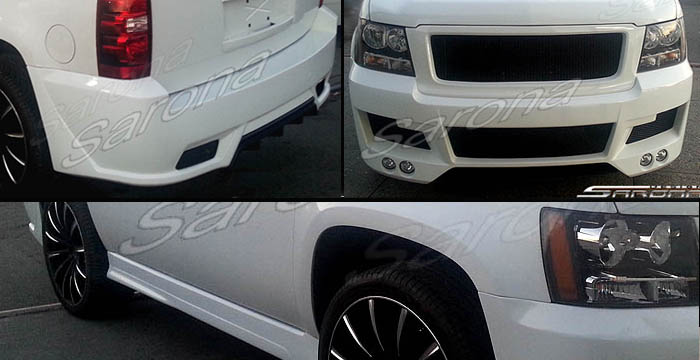 Custom Chevy Tahoe  SUV/SAV/Crossover Body Kit (2007 - 2014) - $2900.00 (Part #CH-047-KT)